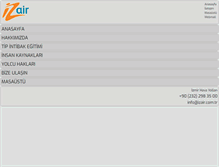 Tablet Screenshot of izair.com.tr